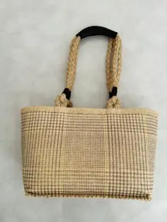LAUREN RALPH LAUREN ローレン カゴトートバッグのサムネイル