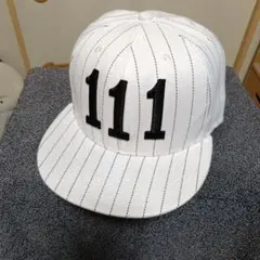 Mitchell & Ness ピンストライプCAP ホワイトのサムネイル