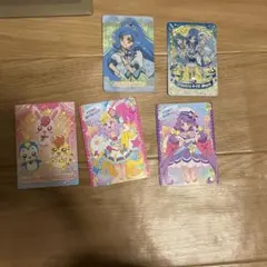 プリキュア　カード5枚セット