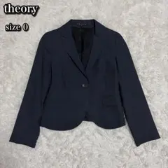 極美品✨️Theory TAILOR テーラードジャケット 黒 S ストレッチ