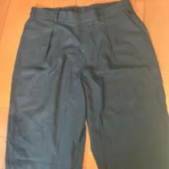 ダークグリーン　ウエストゴム パンツ 4L