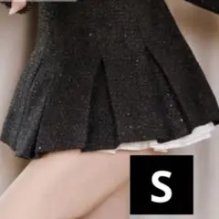 Darich ダーリッチ スパンコールツイードミニスカート　S