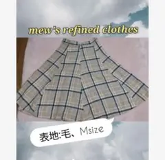 値下☆mew's refined clothesのスカート♡sizeM