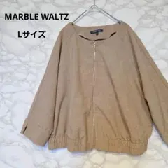 【美品】MARBLE WALTZ ジャケット ベージュ L　七分袖のサムネイル