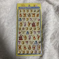 プーさん ボンボンドロップシール ミニ