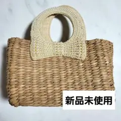 ⚡新品未使用⚡Anatelier アナトリエ かごバッグ パール装飾 リボンのサムネイル