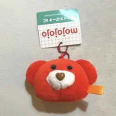 mojojojo　フェイスポーチBC　くま 赤色　②