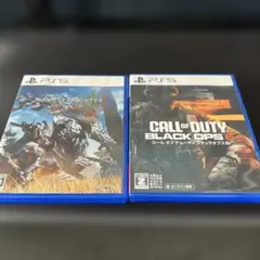 PS5 モンスターハンター ワイルズ& コールオブデューティ ブラックオプス6