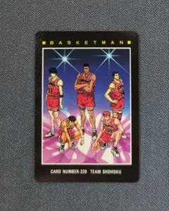 希少 美品 スラムダンクカード 湘北 No.215 SLAMDUNK 流川、三井