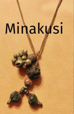 minakusi アンティークパーツネックレス　美品　ミナクシ Minakusi アンティークパーツのネックレス
