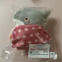 お出かけ子ザメ　キャラ福くじ　マスコットぬいぐるみ