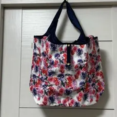 アテニア×Sara B フラワー柄　保冷エコバッグのサムネイル