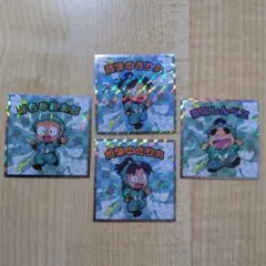 忍たま乱太郎マンチョコシール/猪名寺乱太郎/摂津のきり丸/福富しんべヱ