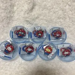 サンリオ ミャクミャクなりきり アクリルチャーム 全7種コンプリートセット 新品