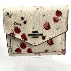 コーチ　COACH 三つ折り財布 花柄 フローラルプリントのサムネイル