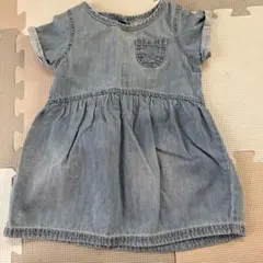 next デニムブルー ワンピース サイズ90