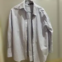 ZARA ストライプ柄 オーバーサイズシャツのサムネイル