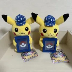 ポケカグッズくじ2022 B賞　ぬいぐるみカードスタンド ピカチュウ