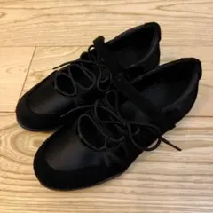 GU　ジーユー　レースアップバレエスニーカー　スニーカー　フラットシューズ