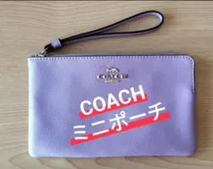 COACH リストレットミニポーチ