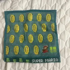 スーパーマリオ コインデザインタオルハンカチ　マルシン
