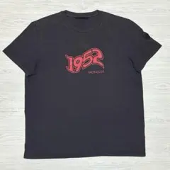 モンクレール Tシャツ プリントロゴ ダークネイビー Mサイズ 1T1023 