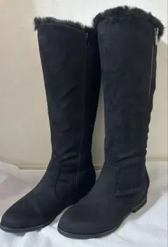 【新品】cavacava サヴアサヴァ ロングブーツ ブラック 23.5cm