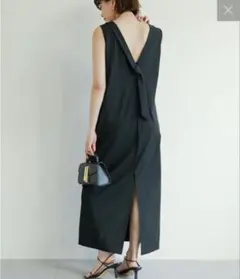 新品】GALLARDAGALANTE バックVボウタイドレス - メルカリ