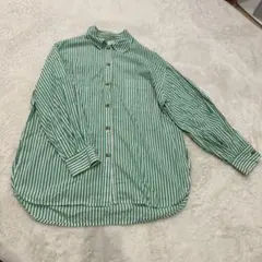 Ungrid ストライプルーズシャツ