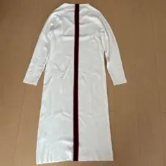 【新品】アンコキーヌ バックラインハーフミラノワンピース　Sサイズ