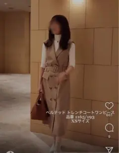2026年最新】zara トレンチワンピースの人気アイテム - メルカリ
