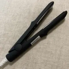 携帯用 ポータブルミニストレートアイロン 黒