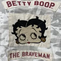 THE BRAVEMAN Betty Boop 長袖Tシャツ 迷彩のサムネイル