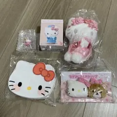 本日のみ価格☆ハローキティ☆かぼちゃキティラストワンぬいぐるみ他