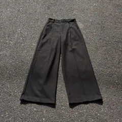 wide tuck slacks pants vintage 90s