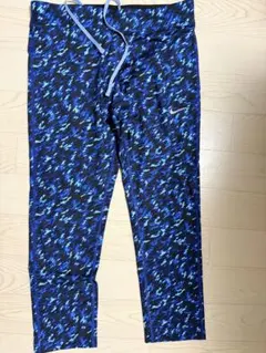 Nike DRI-FIT 青系タイツ S