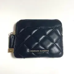 CHARLES&KEITH カードケース　黒　ブラック