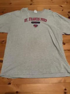 SAN FRANCIS PREP カレッジフットボール00sTシャツ 3段ロゴ