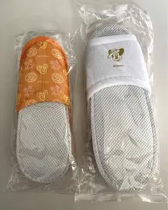 【新品未開封】ディズニーランドホテル アメニティ スリッパ　大人用 子供用セット