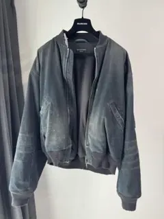 BALENCIAGA デニムボンバージャケット