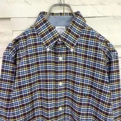Brooks Brothers REGENT 1818 M 長袖チェックシャツ