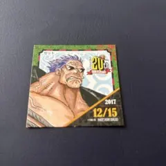 麦わらストア　365日ステッカー　エース&マルコ　マルコ 麦わらストア 365日ステッカー 10/19 エース ワンピース 365日