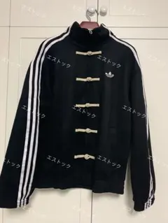 中国限定 アディダス 蛇年トラック スエード ジャケット ブラック L