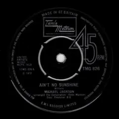 45★ Michael Jackson / Ain't No Sunshineのサムネイル