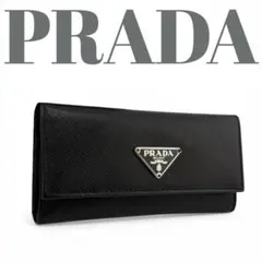 ✨美品✨ PRADA プラダ 6連キーケース キーホルダー サフィアーノ レザー