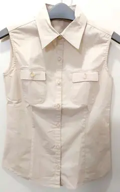 美品 ANAYI ノースリーブ シャツ 38