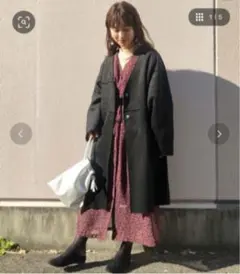 kastane ワンピース　ペイズリー　花柄