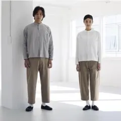 MUJI Labo ワイドクロップドパンツ