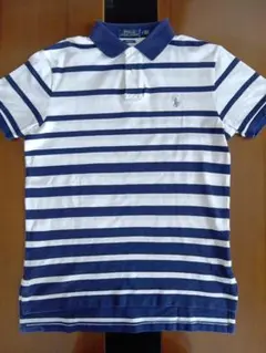Polo Ralph Lauren ストライプ ポロシャツ M