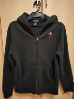 ポロ　ラルフローレン ブラックパーカー　14才ー16才